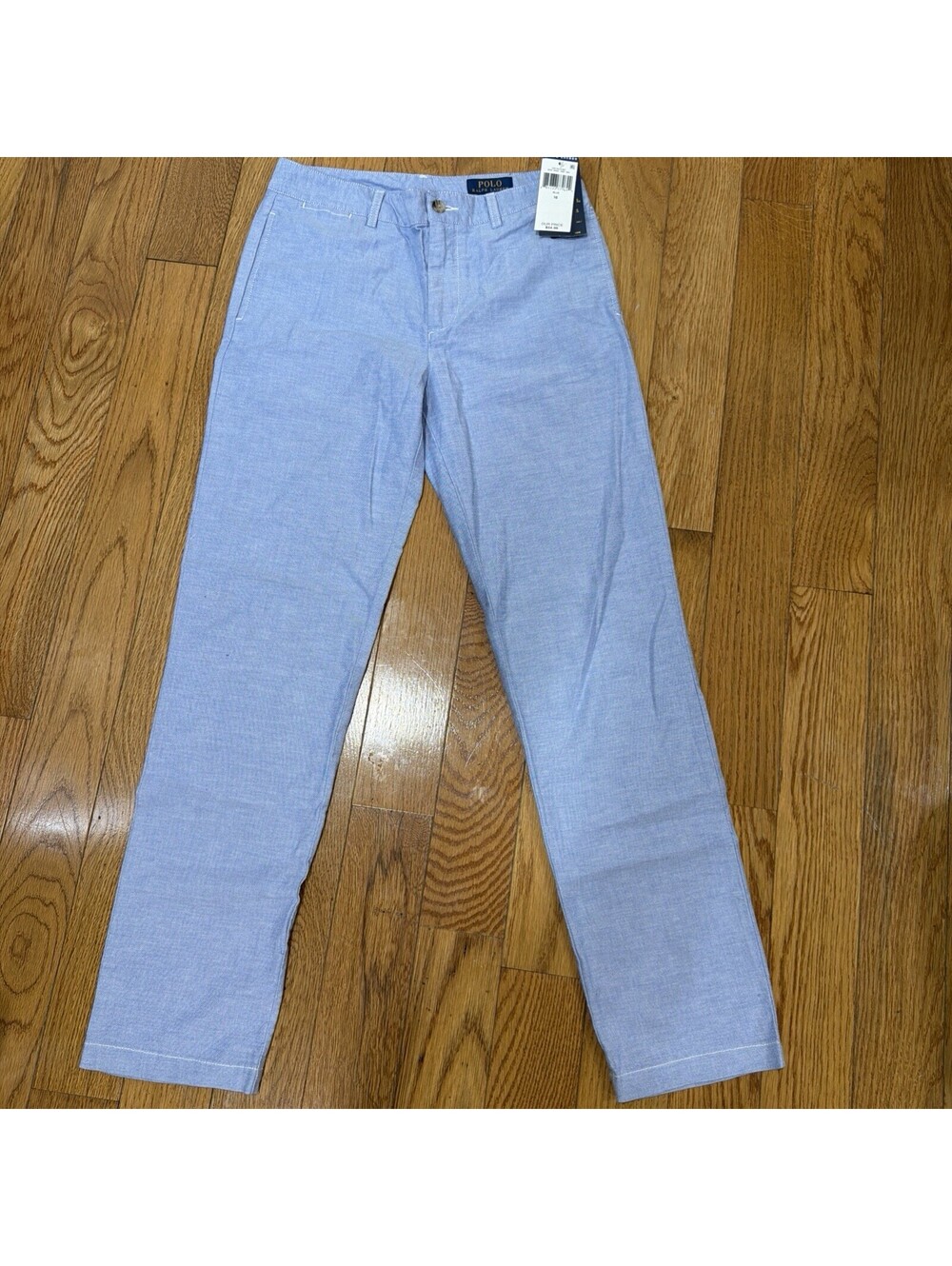Boys Size 16 Polo Ralph Lauren Chino Pants Light Blue NWT